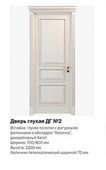 Дверь глухая ДГ №2